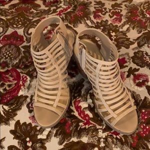 Soda strappy heeled sandals